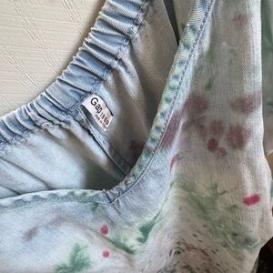 GAP Multicolor Tie-Dye Tank